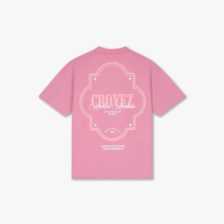 Croyez Archive T-Shirt oud roze – heren