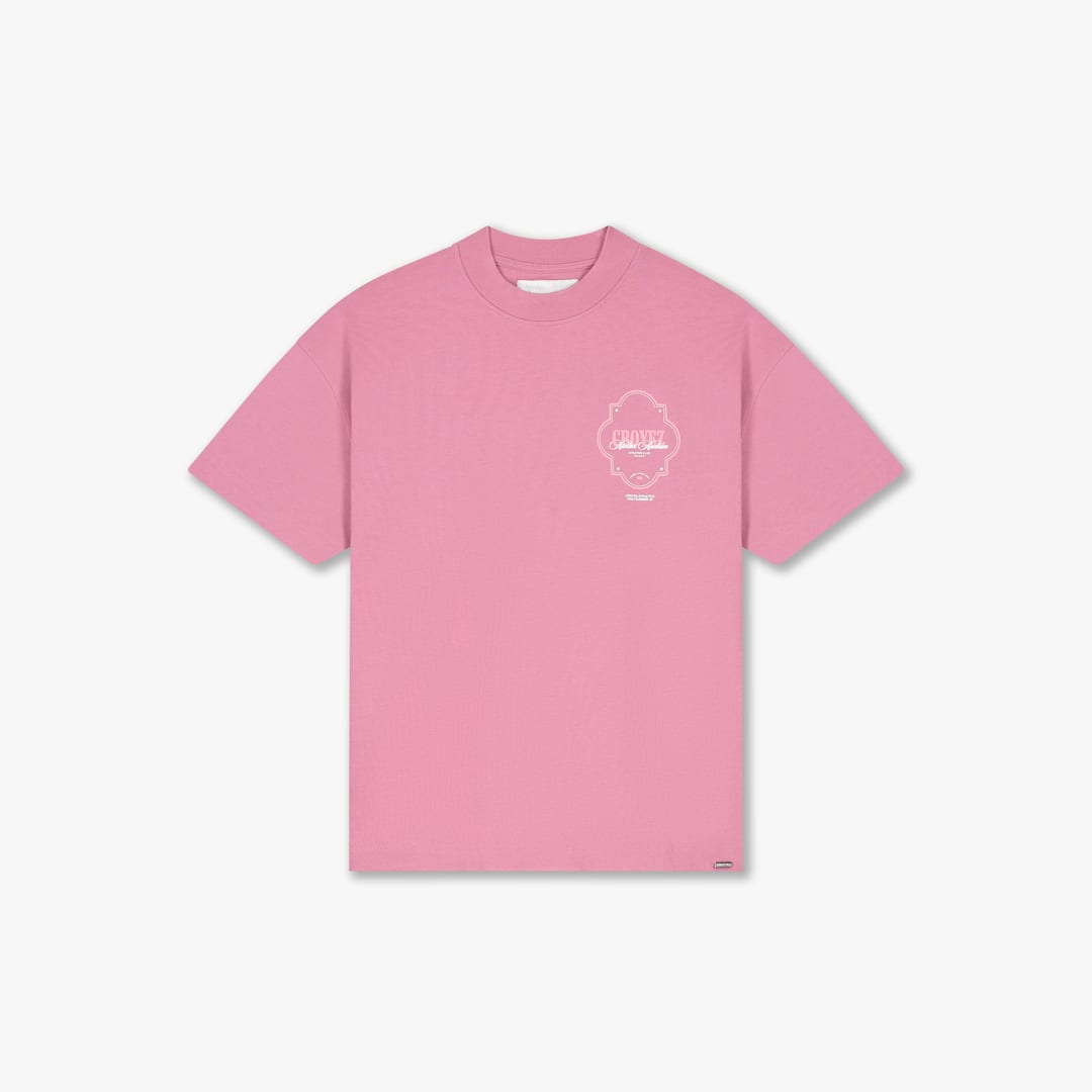 Croyez Archive T-Shirt oud roze – heren