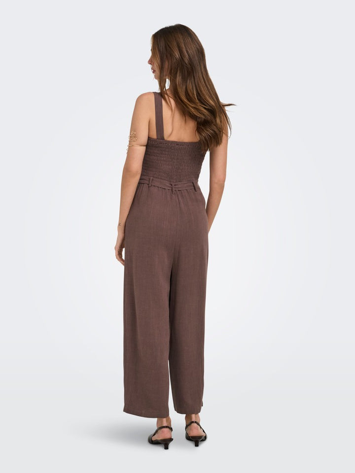 Only Siesta jumpsuit bruin – dames