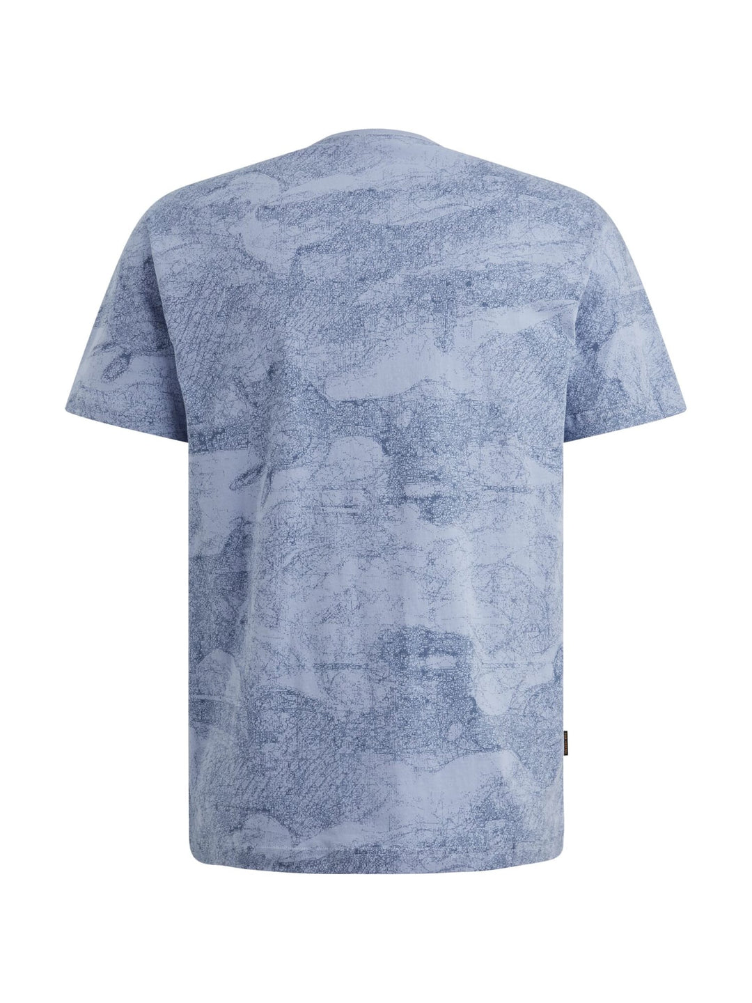 PME-Legend PTSS2605578 t-shirt blauw dessin – heren