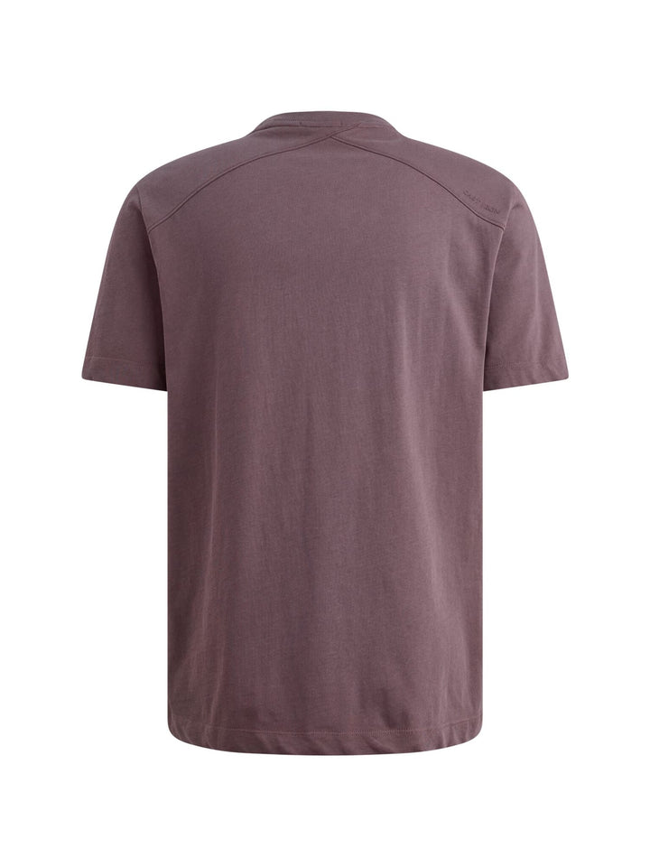 Cast Iron T-shirt mauve – heren