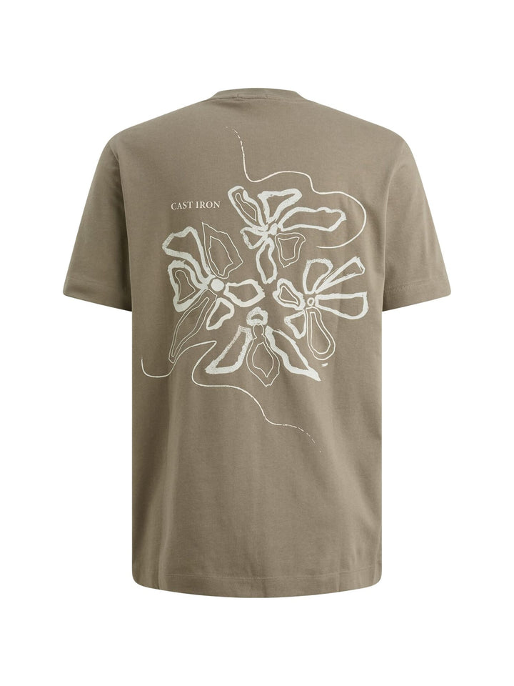 Cast Iron T-shirt army – heren