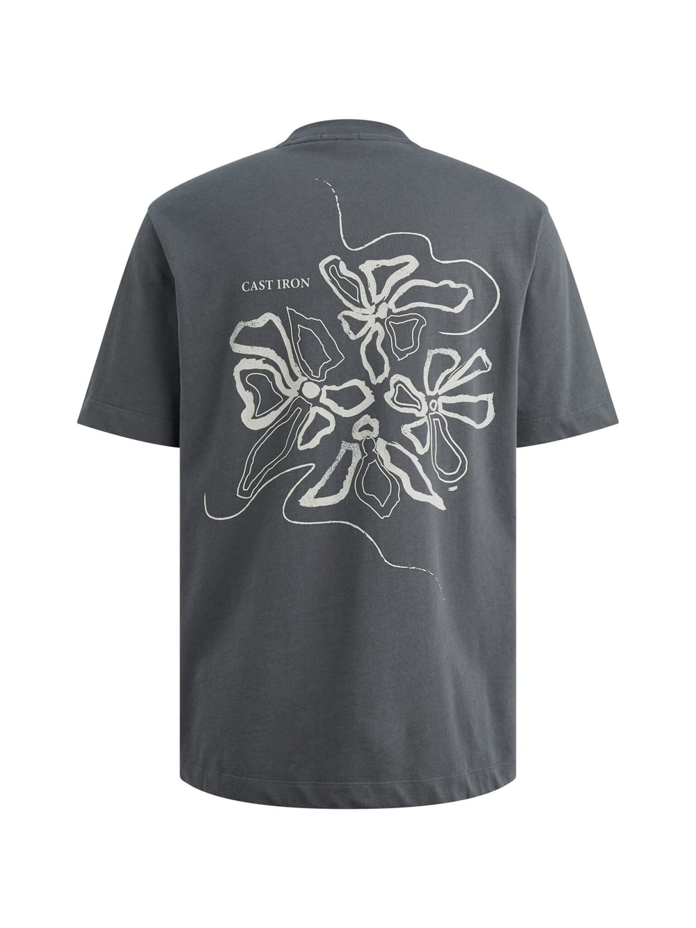 Cast Iron T-shirt grijs – heren
