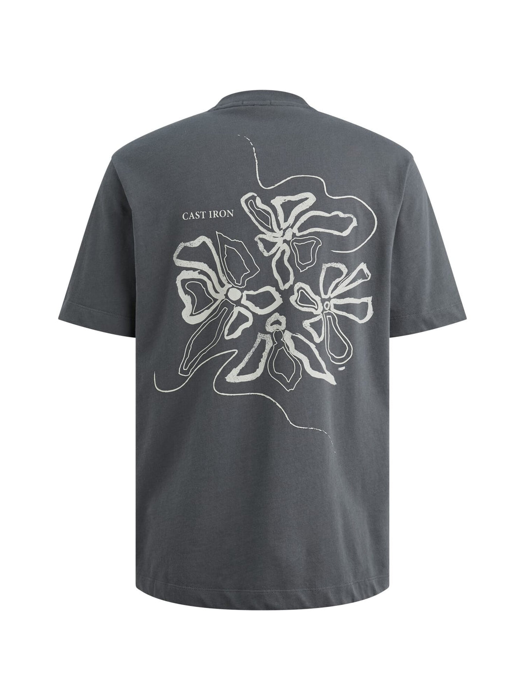 Cast Iron T-shirt grijs – heren