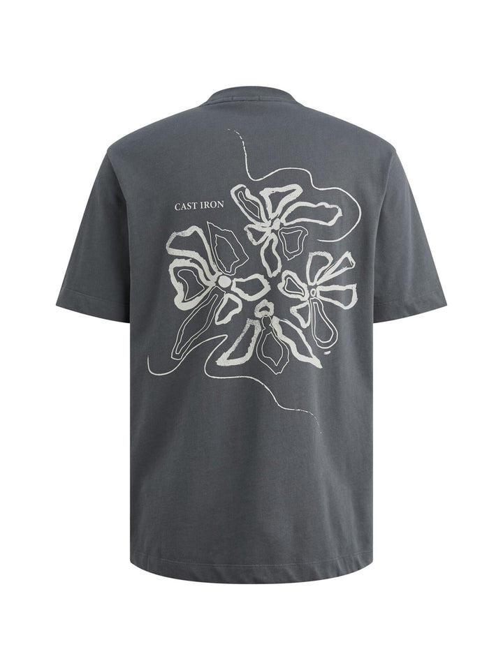 Cast Iron T-shirt grijs – heren
