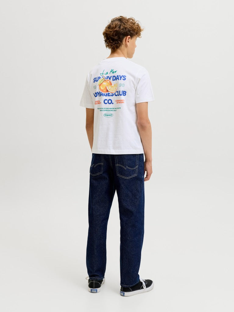 Jack & Jones Kids T-shirt Riviera – jongens - Wit