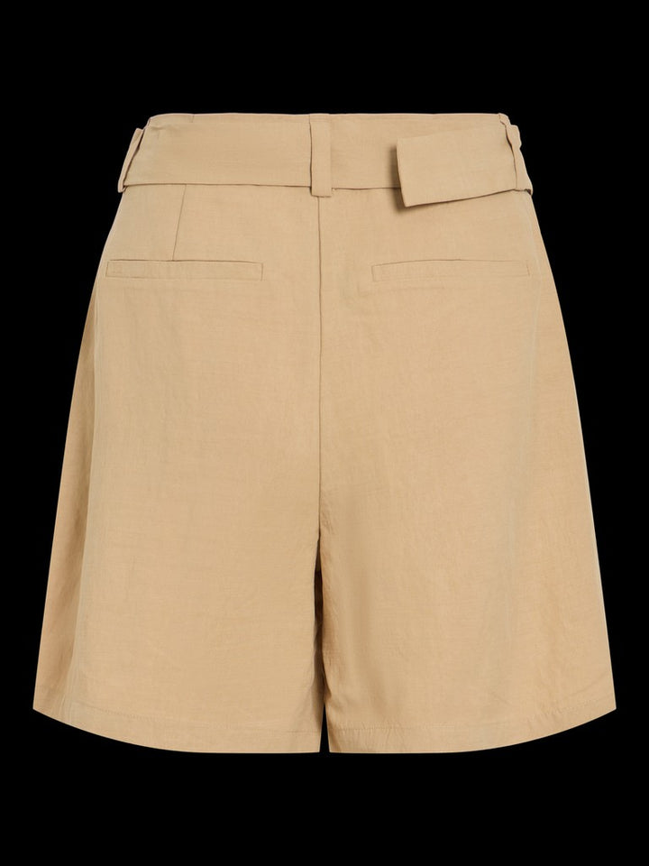 Vila 14115732 Rosita short dames licht bruin