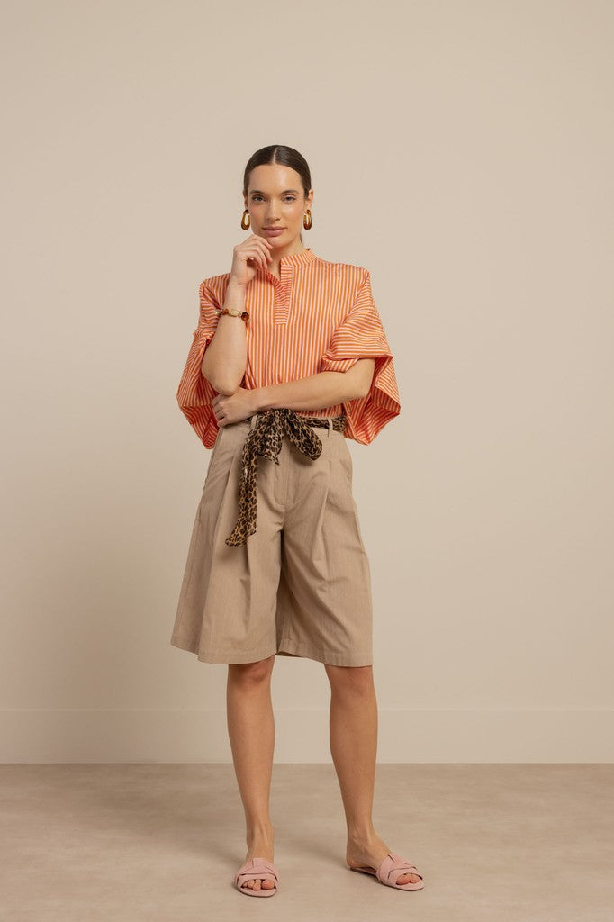 Studio Anneloes Laureen blouse oranje dessin – dames