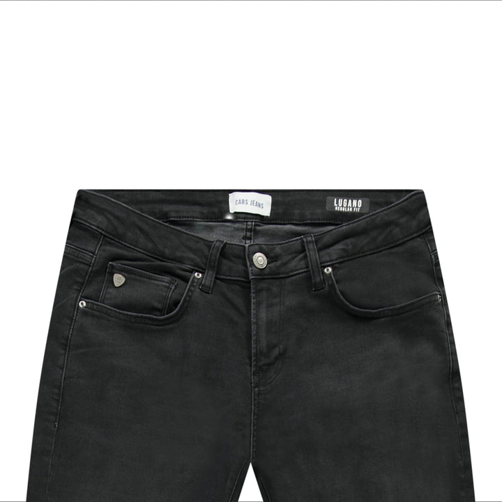 Cars men Lugano jeans regular fit heren - zwart denim - Black Denim - L34
