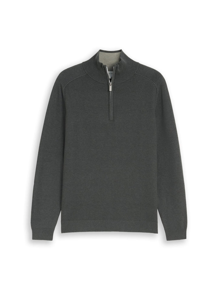 Tom Tailor trui heren olijf – trendy en comfortabel