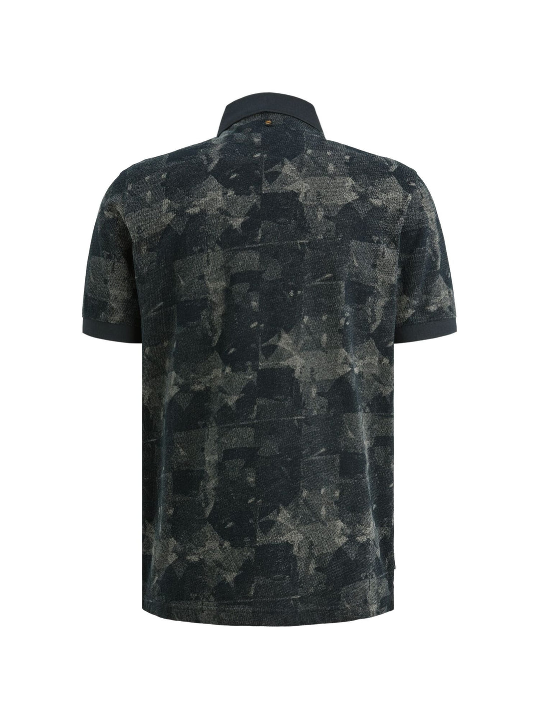 PME-Legend polo k/m grijs dessin – heren