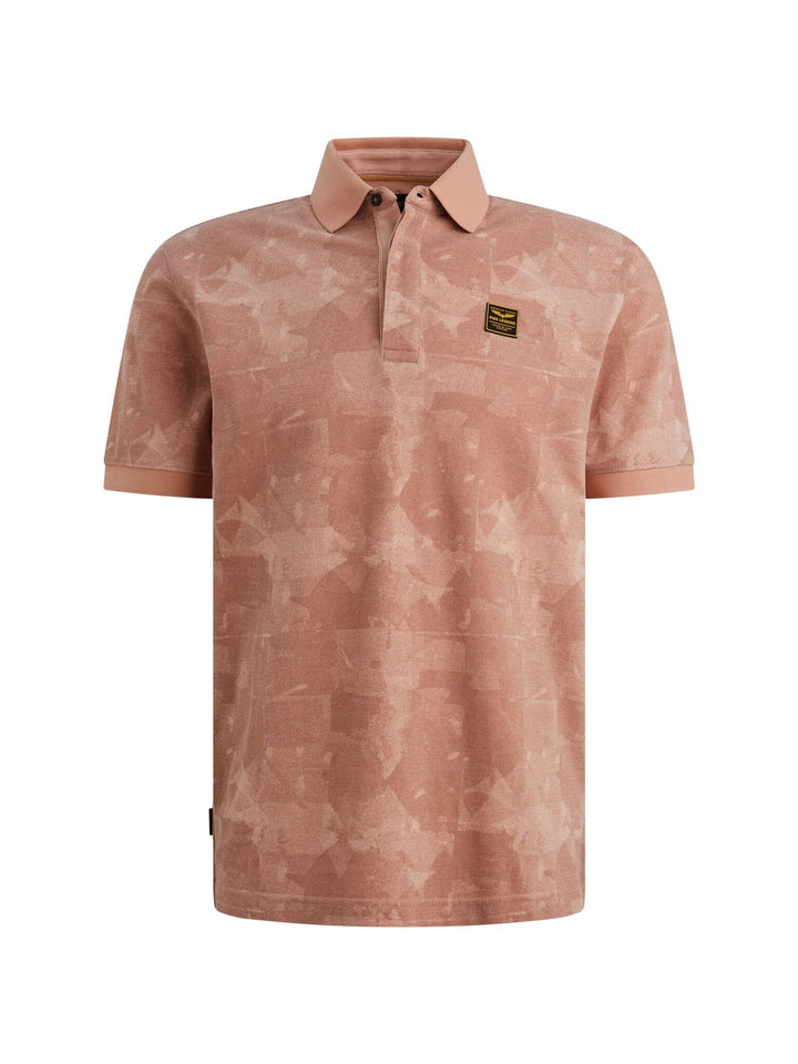 PME-Legend polo k/m oud roze – heren