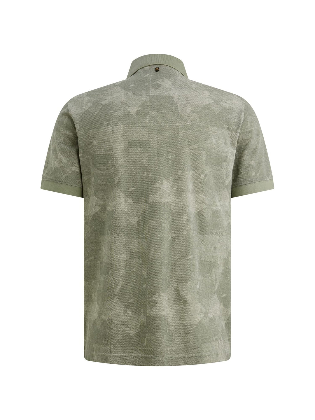 PME-Legend PPSS2604851 polo k/m heren groen dessin