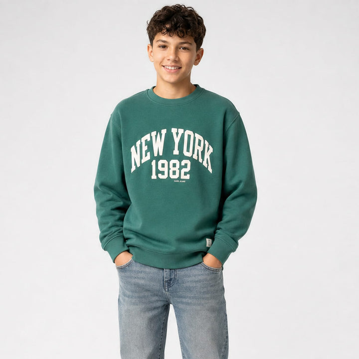 Cars boys 20797 sweater jongens olijf
