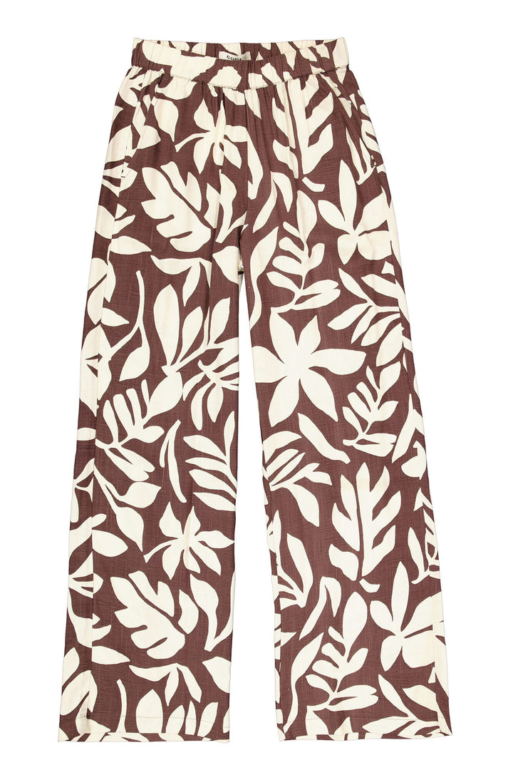 Garcia woman P260310 lange broek bruin dessin – dames