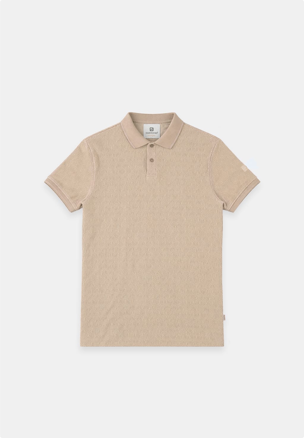 Gabbiano men polo bruin – heren