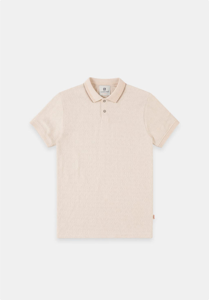 Gabbiano men 2366220 Vid polo k/m beige – heren
