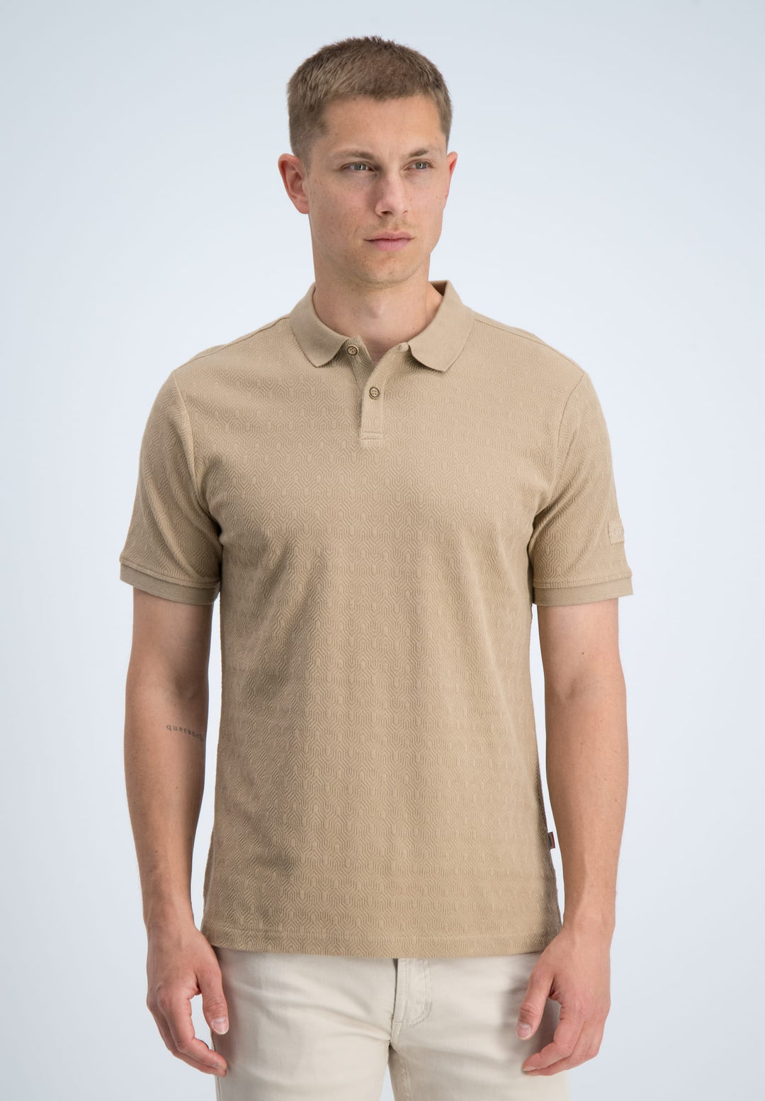 Gabbiano men polo bruin – heren