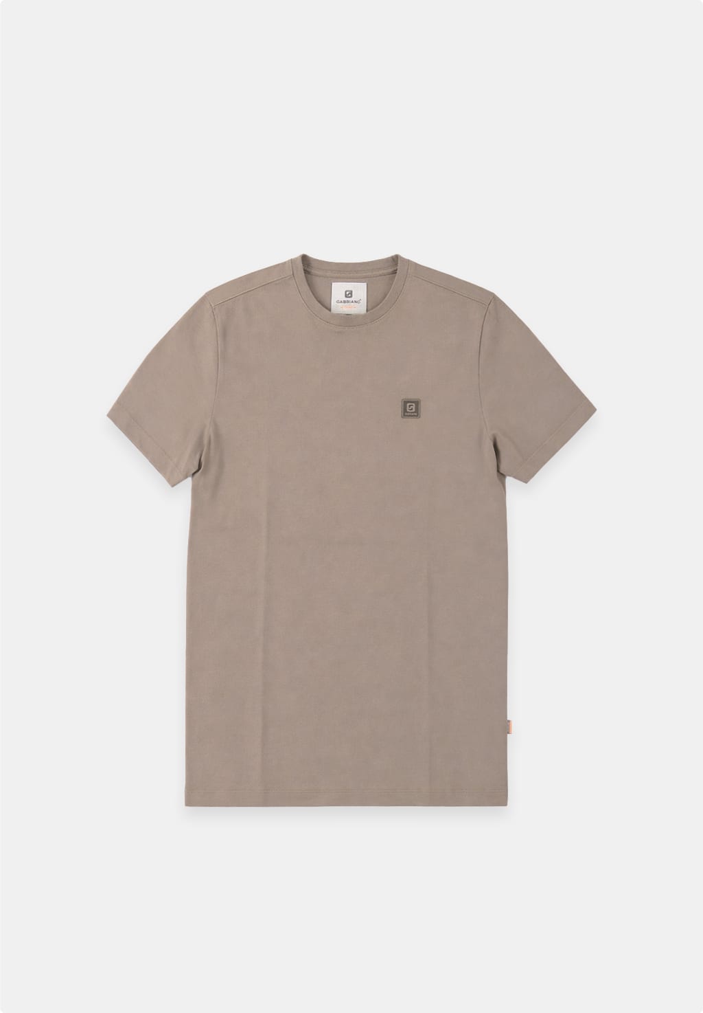 Gabbiano men BAZE T-shirt taupe – heren