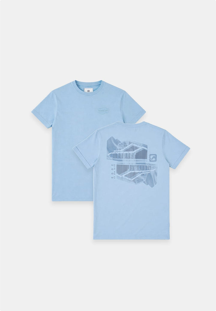 Gabbiano men 1566116 Zan t-shirt lichtblauw – heren