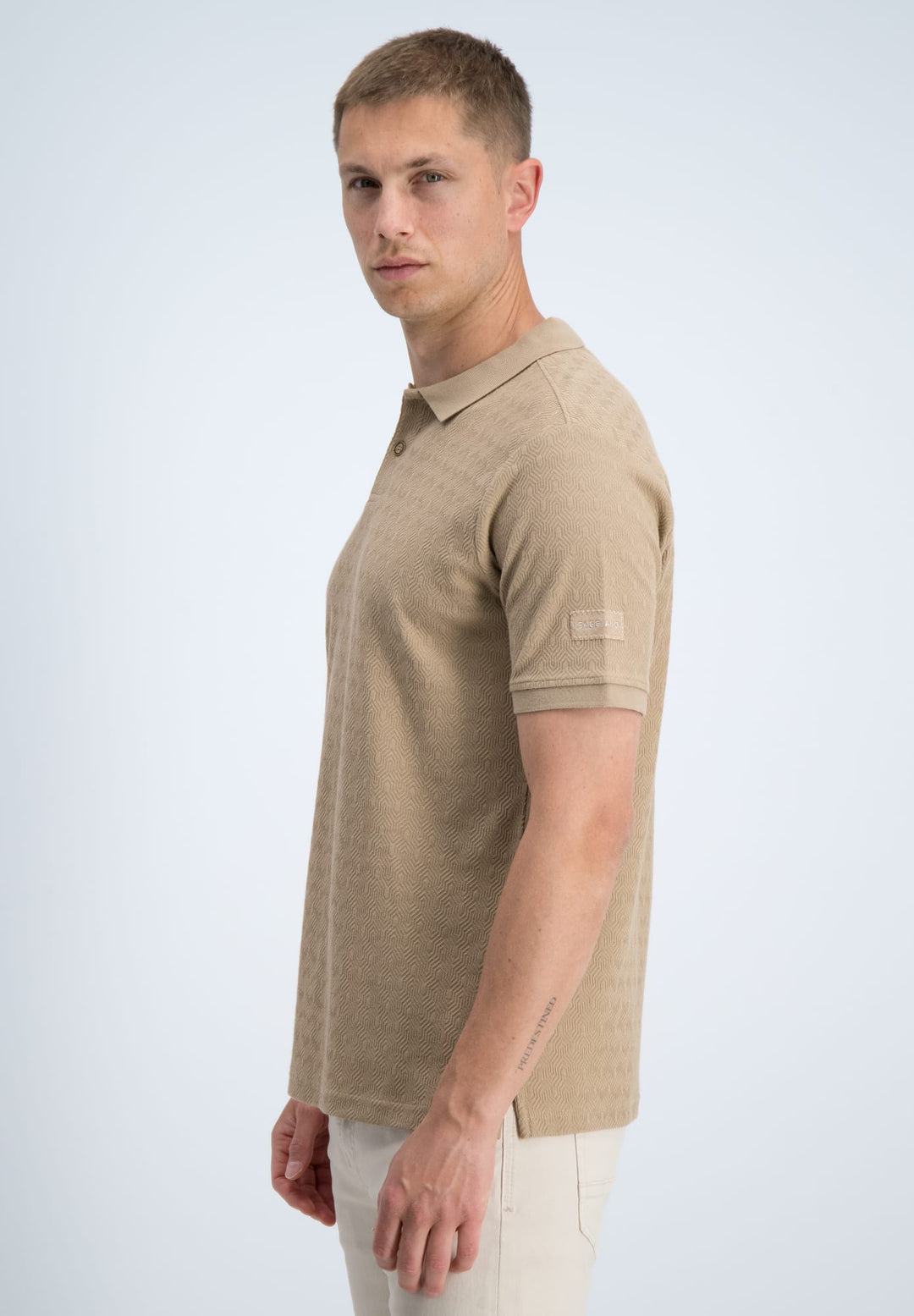 Gabbiano men polo bruin – heren