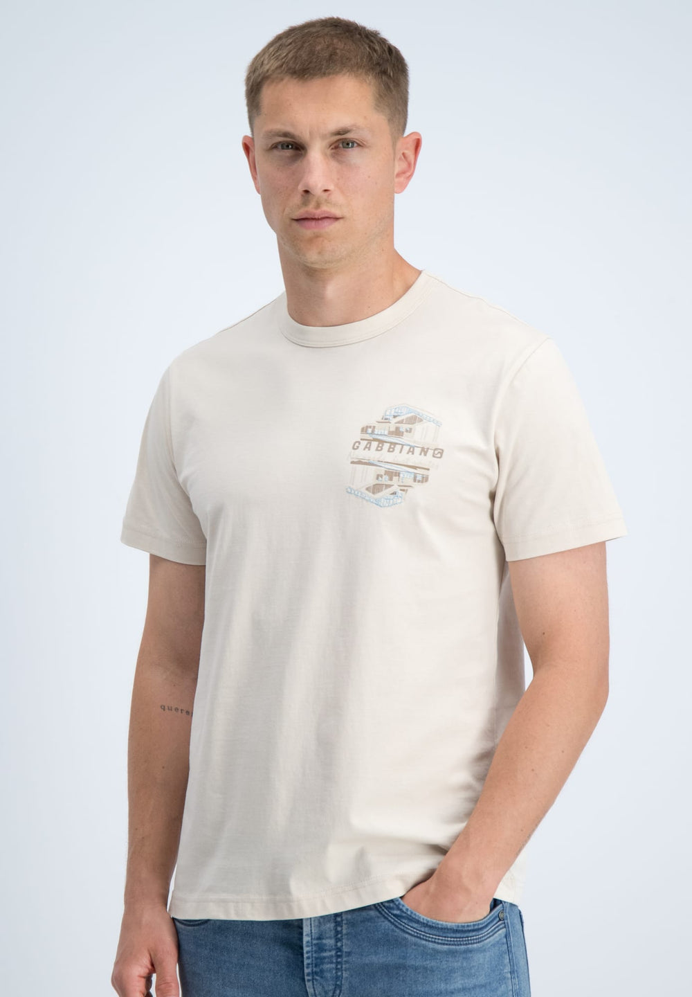 Gabbiano men t-shirt k/m heren kit – Riko 1566121