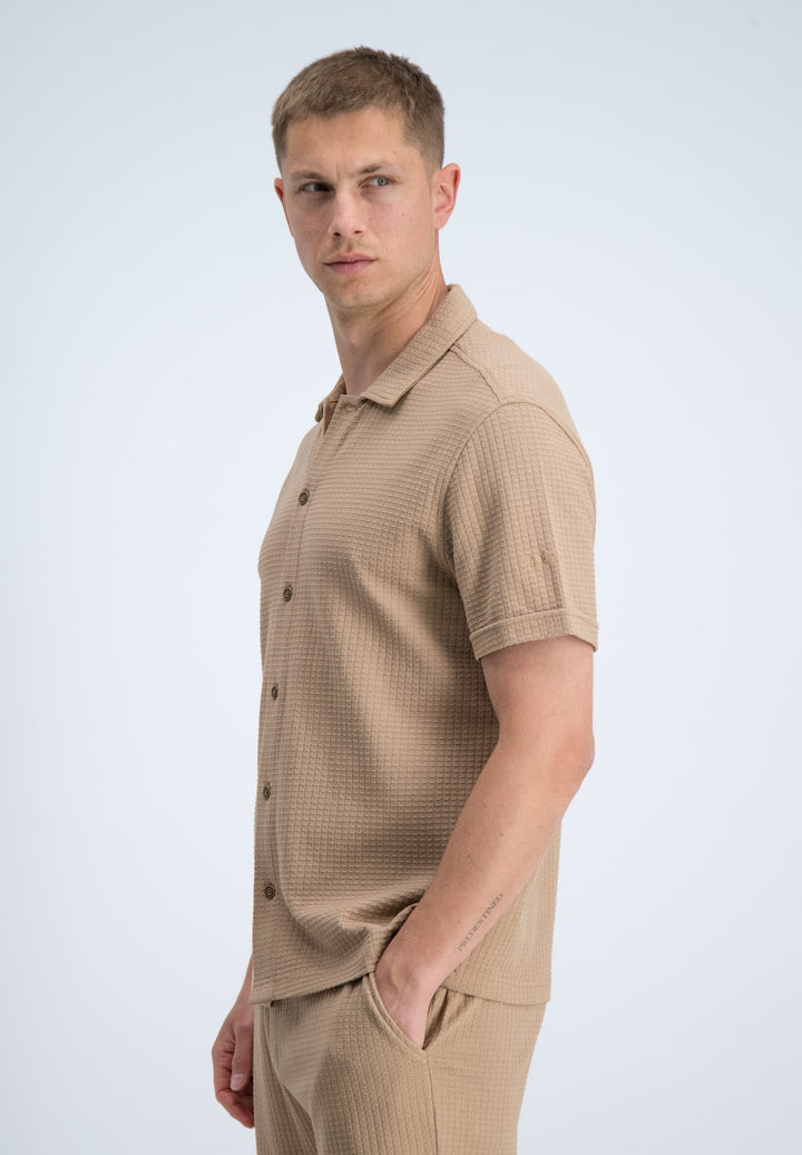 Gabbiano men polo k/m bruin – heren