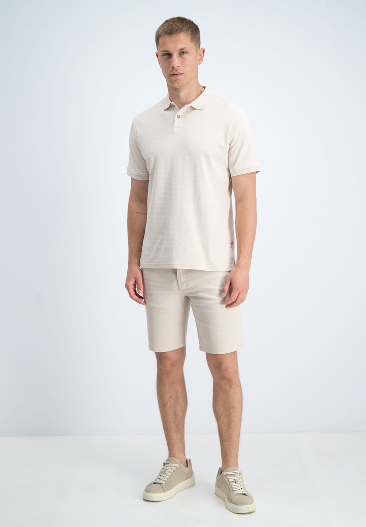 Gabbiano men polo k/m beige – heren