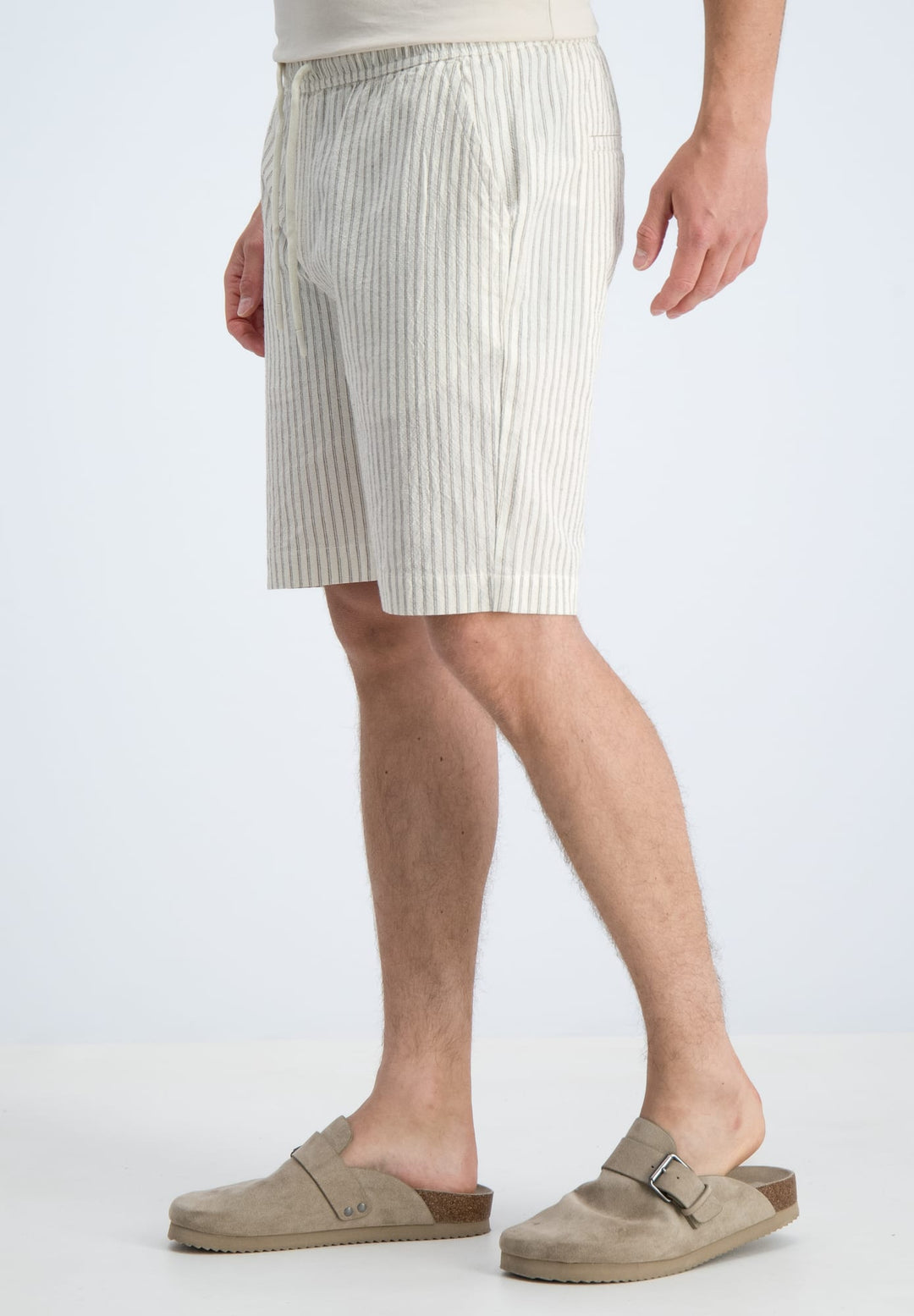 Gabbiano men short heren ecru dessin – 8266815 Sidar