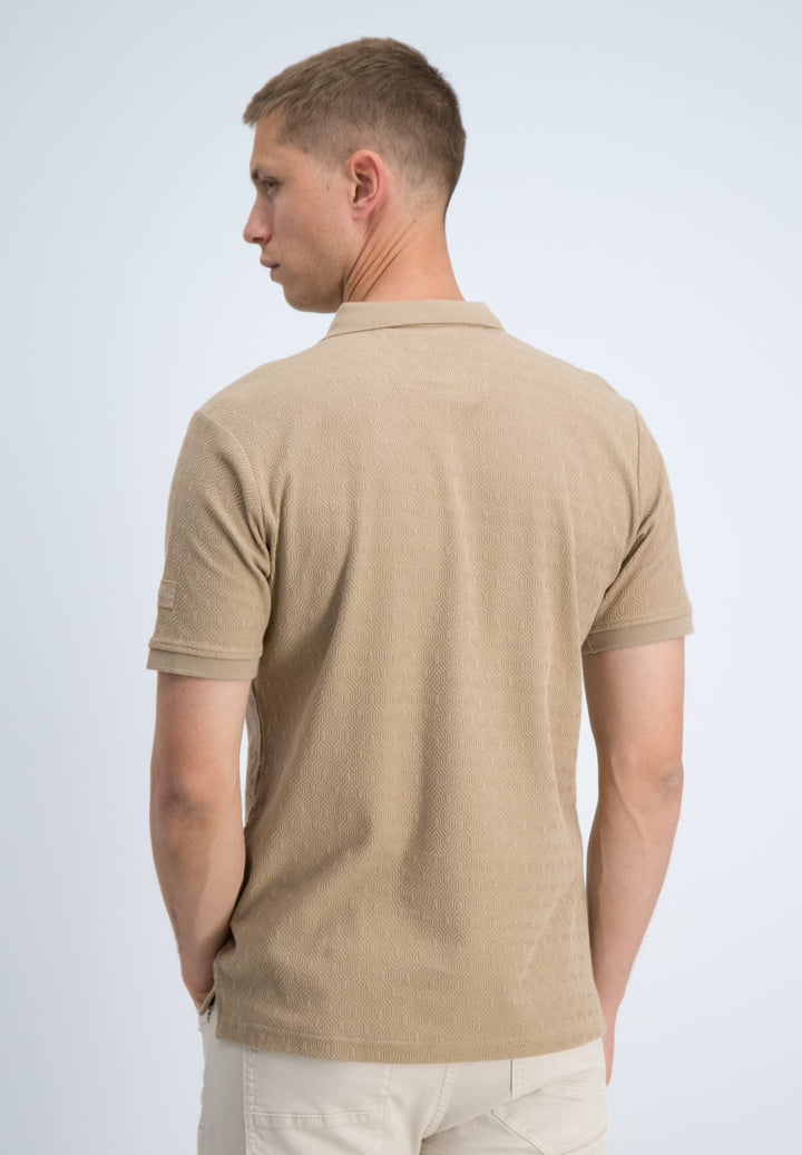 Gabbiano men polo bruin – heren