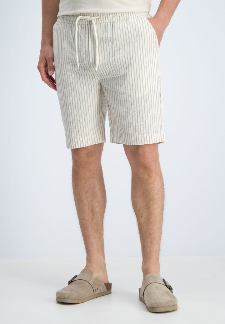 Gabbiano men short heren ecru dessin – 8266815 Sidar