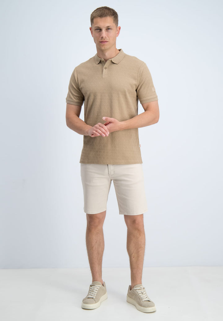Gabbiano men polo bruin – heren
