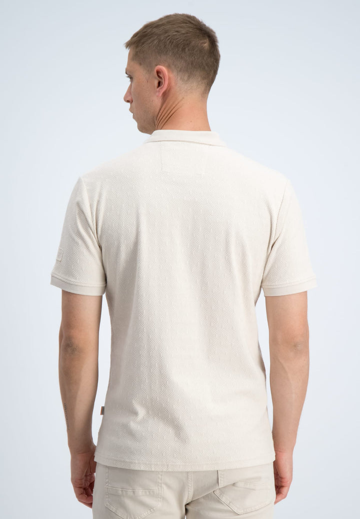 Gabbiano men polo k/m beige – heren