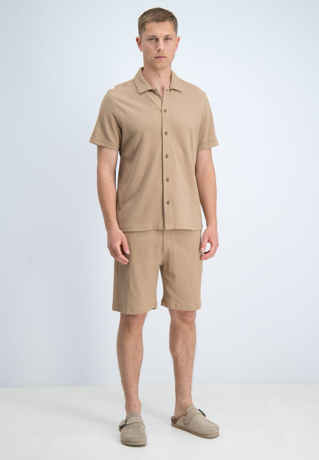 Gabbiano men polo k/m bruin – heren