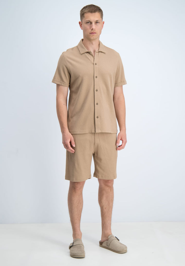 Gabbiano men polo k/m bruin – heren