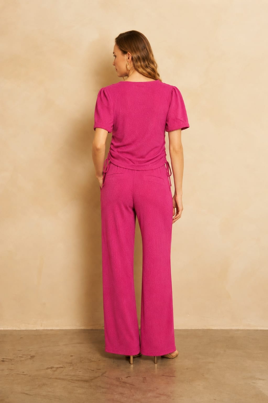 Lofty Manner RE80 Semmy top fuchsia – dames