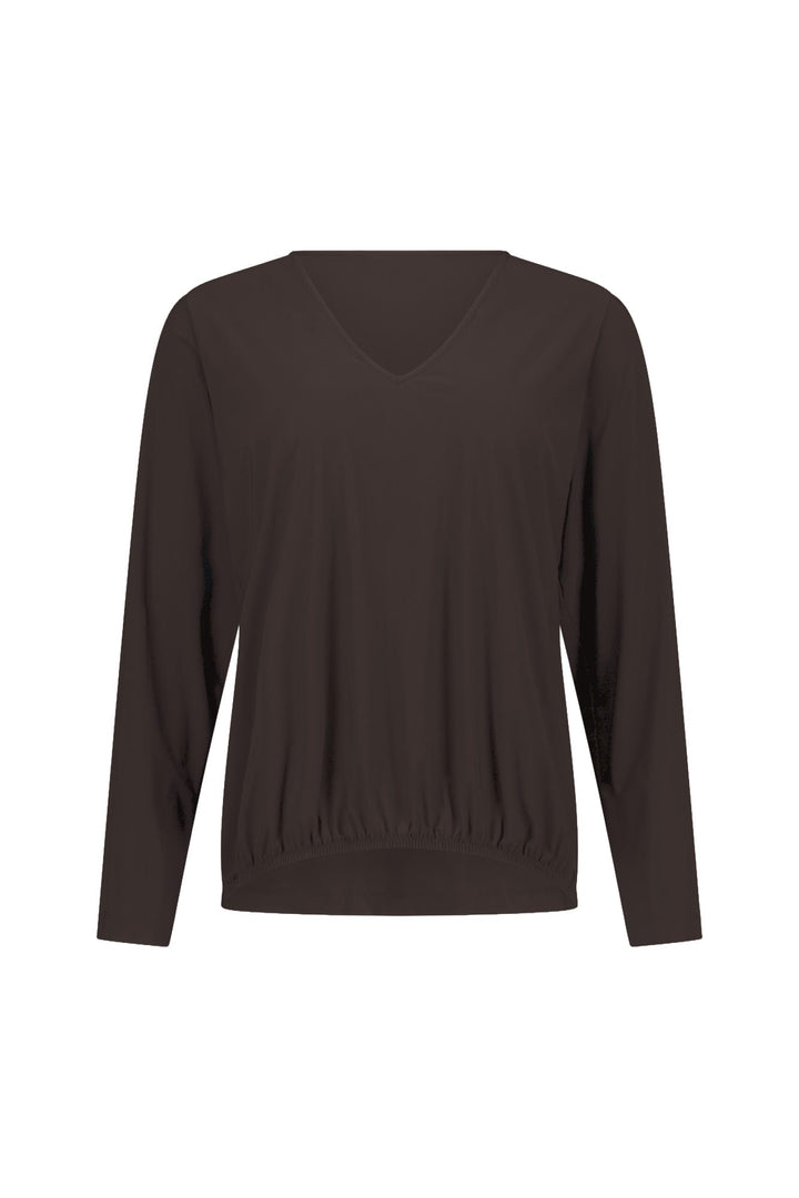Studio Anneloes 94858 Vicky top l/m dames – bruin