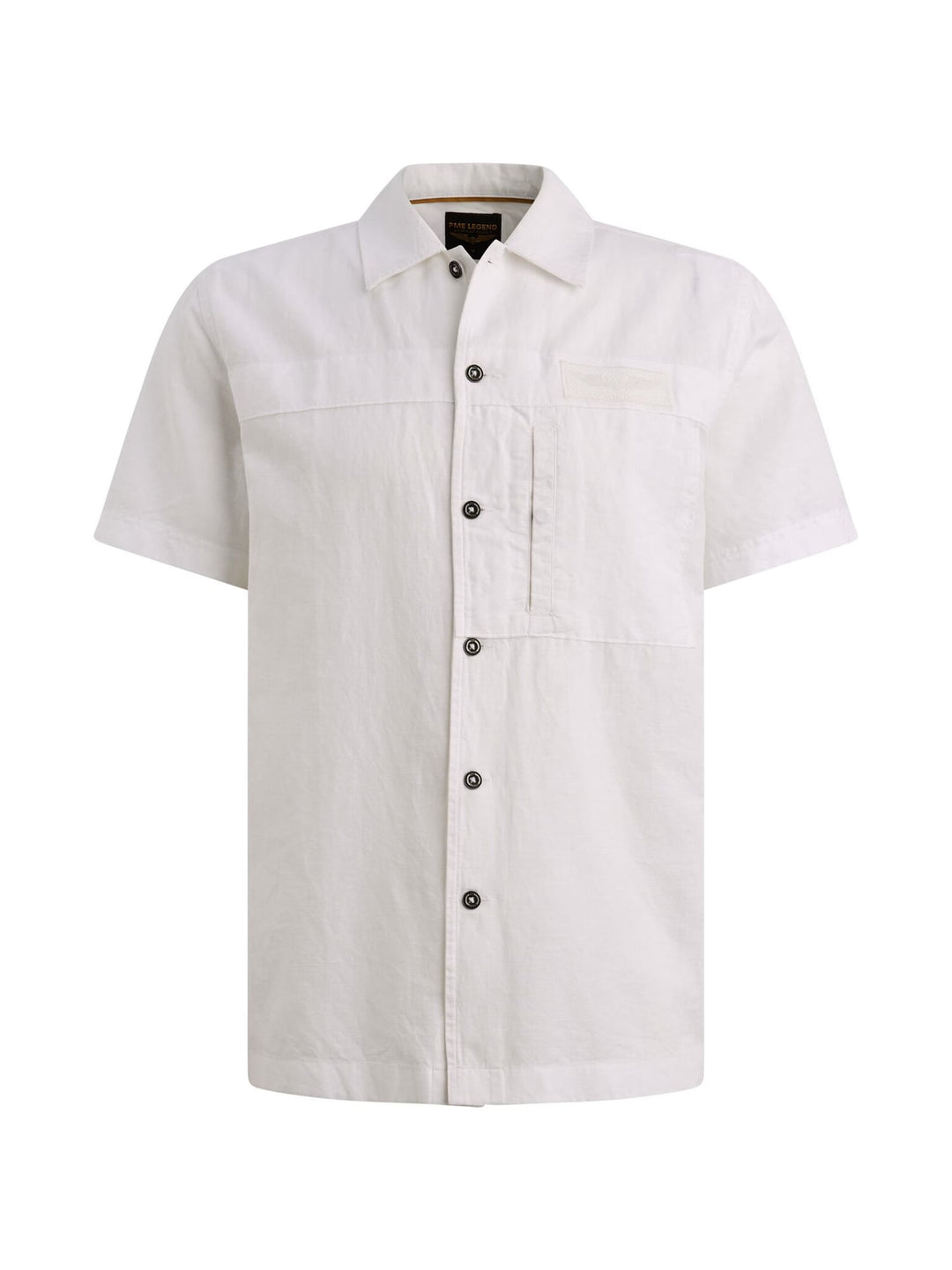 PME-Legend overhemd k/m heren off-white – PSIS2605236
