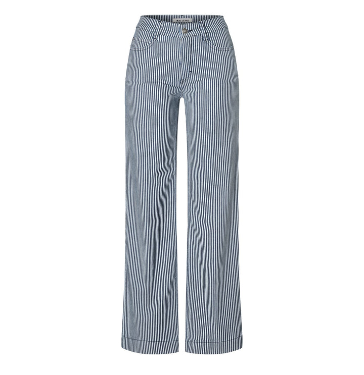 MAC 0385 jeans regular-straight fit blue denim – dames