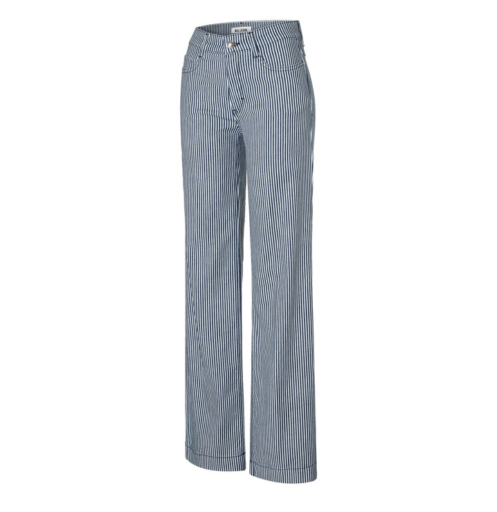 MAC jeans regular-straight fit dames – blauw denim - Blue Denim