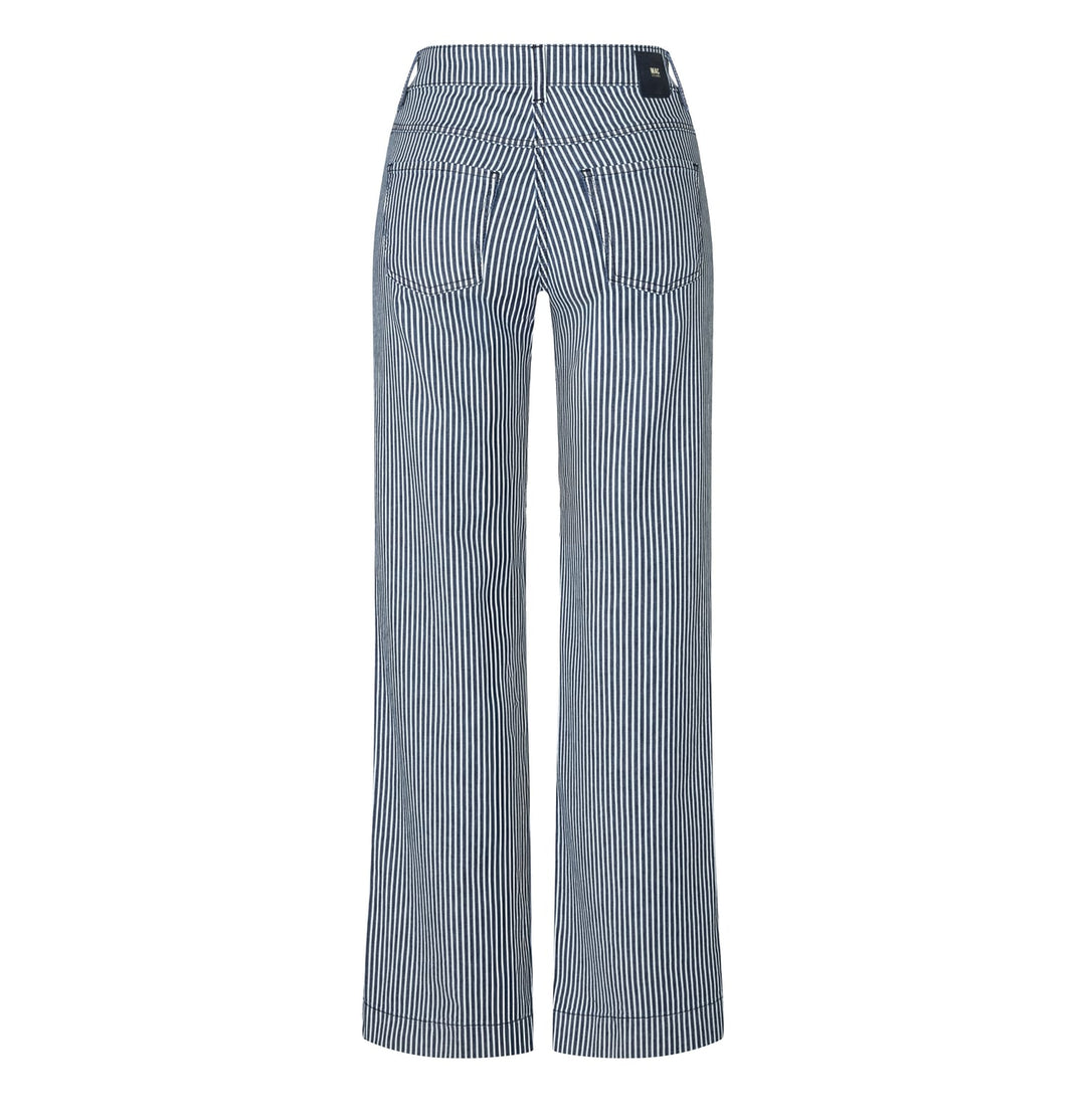 MAC jeans regular-straight fit dames – blauw denim - Blue Denim