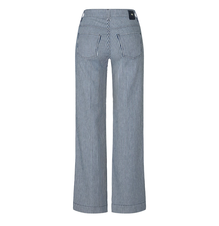 MAC jeans regular-straight fit dames – blauw denim - Blue Denim