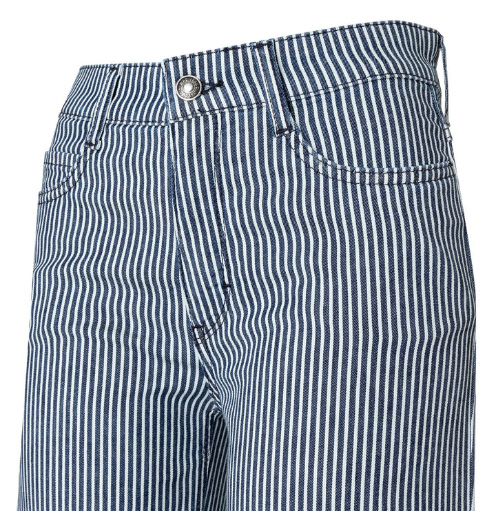 MAC jeans regular-straight fit dames – blauw denim - Blue Denim