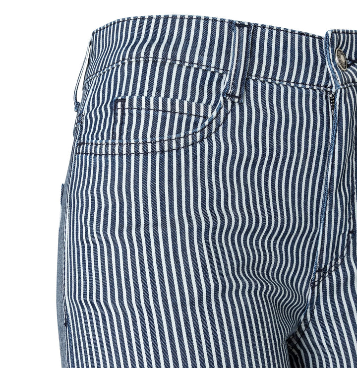 MAC jeans regular-straight fit dames – blauw denim - Blue Denim