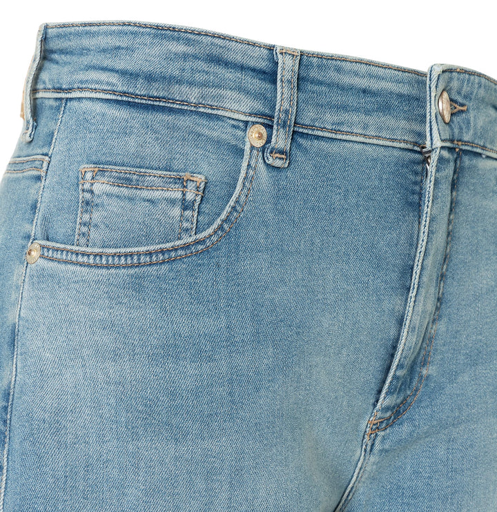 MAC jeans low croth-baggy fit dames – blue denim