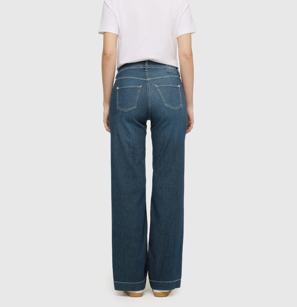 MAC 5441 0351L jeans loose fit blue denim – dames - L34