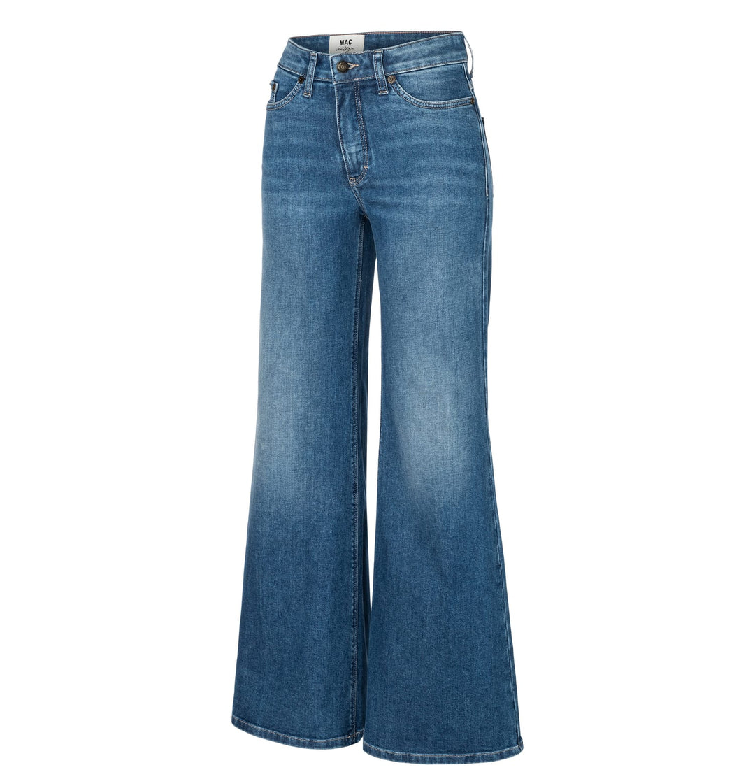 MAC jeans bootcut flare fit dames – blue denim - 32