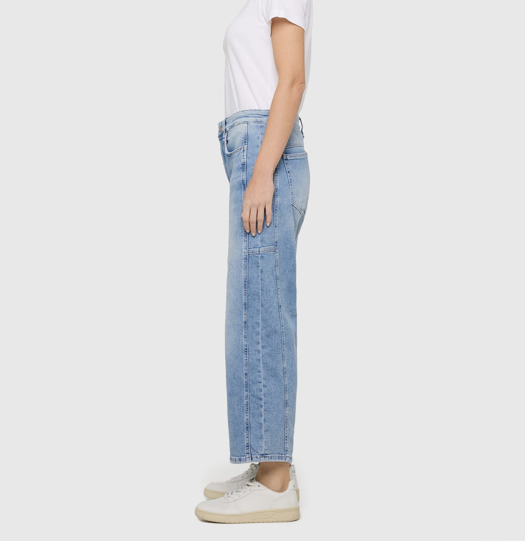 MAC jeans low croth-baggy fit dames – blue denim