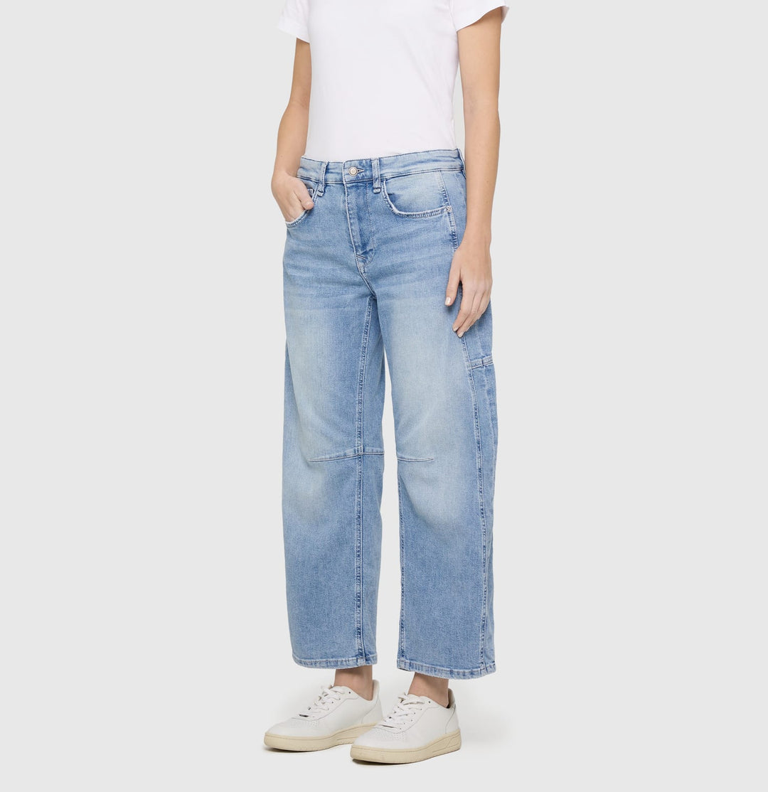 MAC jeans low croth-baggy fit dames – blue denim