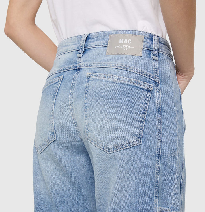 MAC jeans low croth-baggy fit dames – blue denim